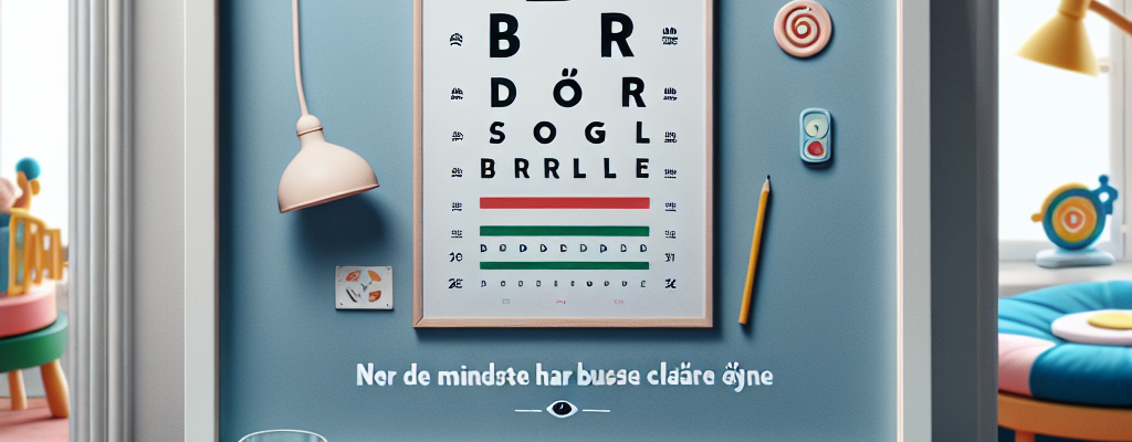 Børn og briller: Når de mindste har brug for klare øjne